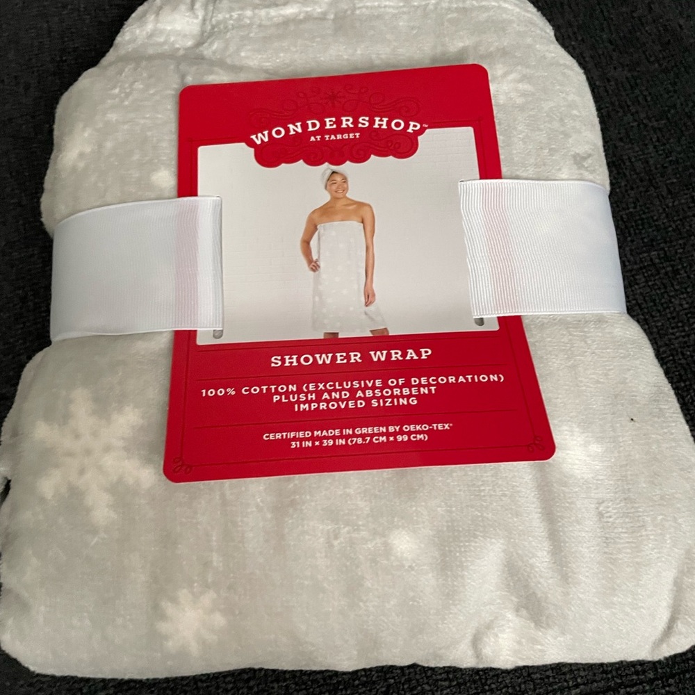 Shower wrap